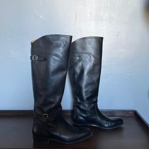 Black Frye Dorado riding boots